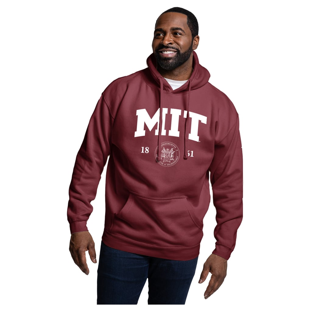  MIT Engineers League Collegiate Wear Essentials 2.0 Fleece Pullover Hoodie - Cardinal